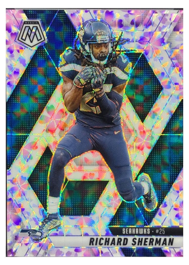 2025 Panini Mosaic Base Set Richard Sherman #222 card