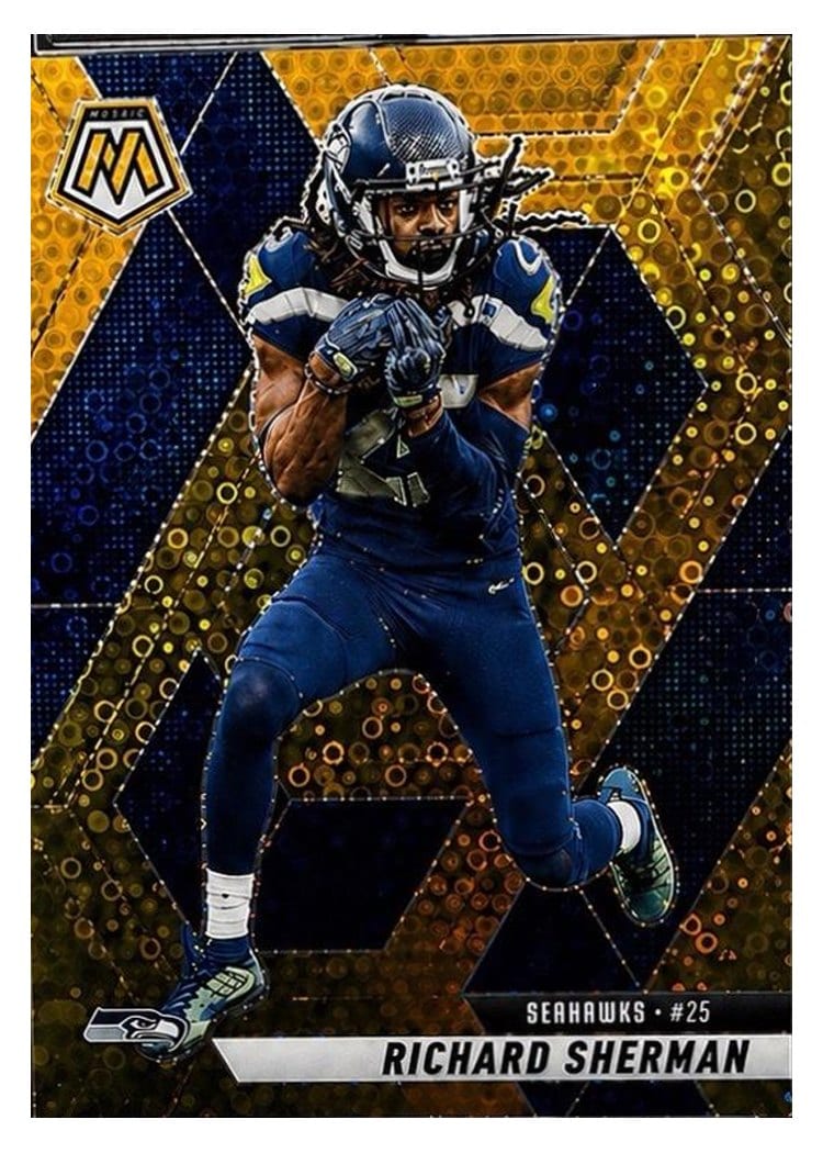 2025 Panini Mosaic Base Set Richard Sherman #222 card