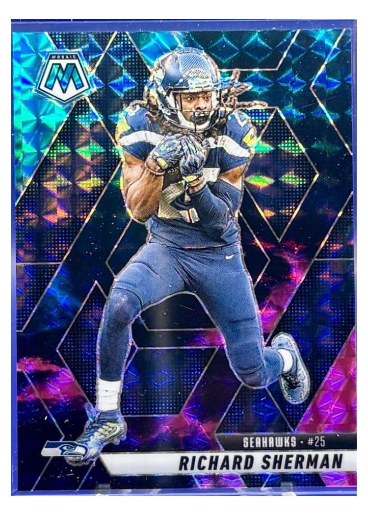 2025 Panini Mosaic Base Set Richard Sherman #222 card
