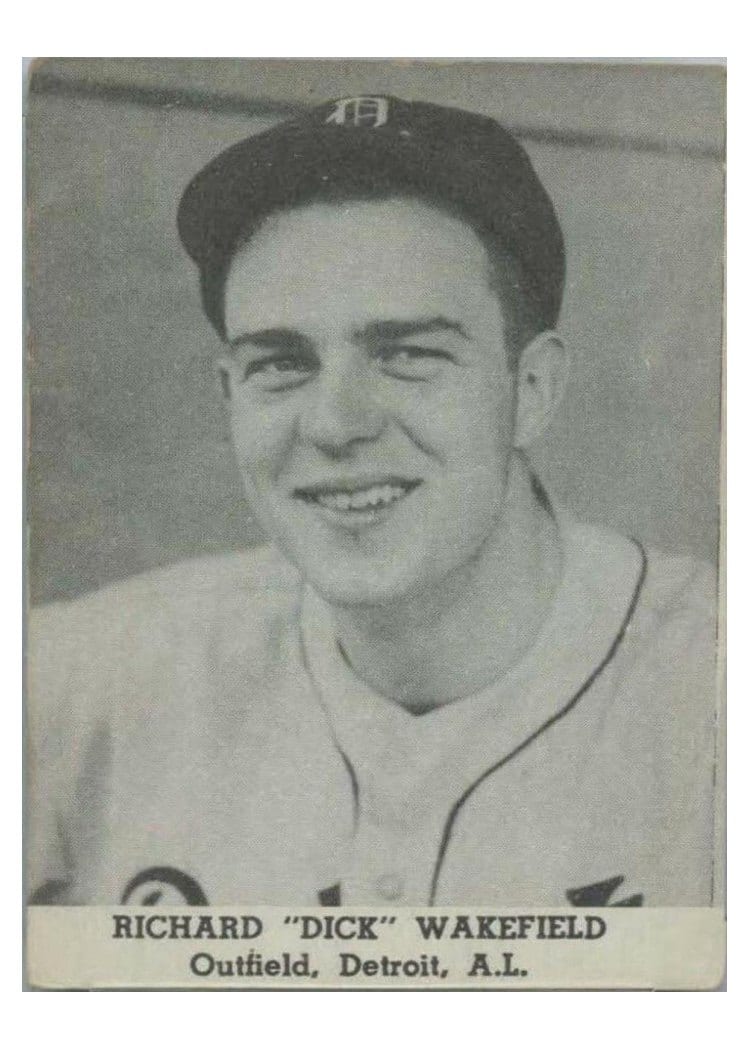 1947 Tip Top Bread Richard Wakefield card