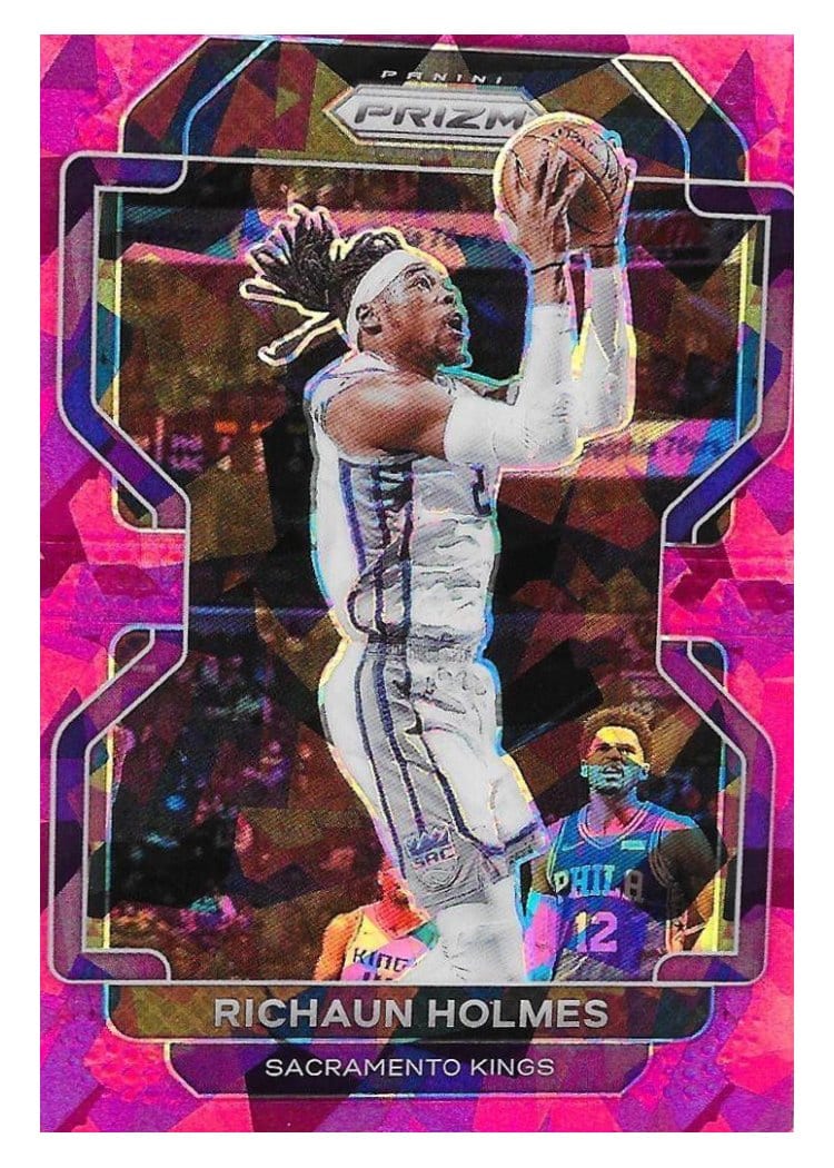 2021-22 Panini Prizm Base Set Richaun Holmes Pink Ice Prizm #170 card