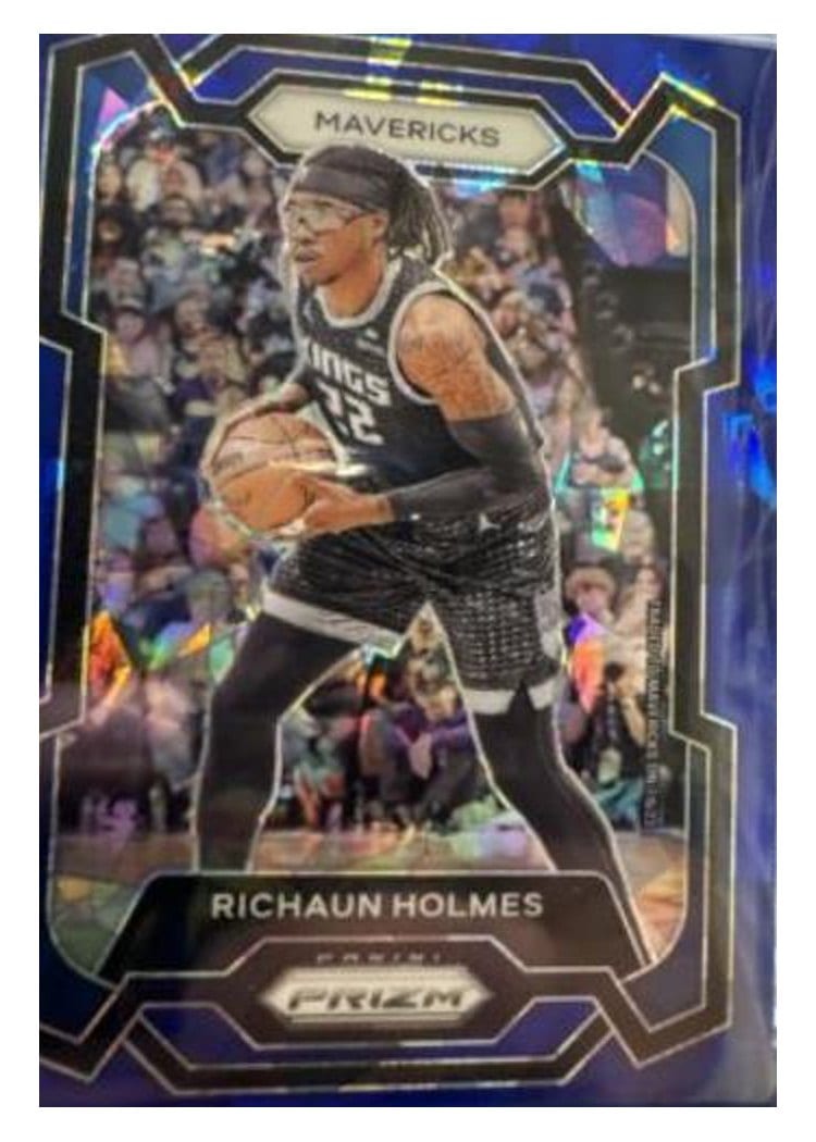 2023-24 Panini Prizm Base Set Richaun Holmes Blue Ice #212 card