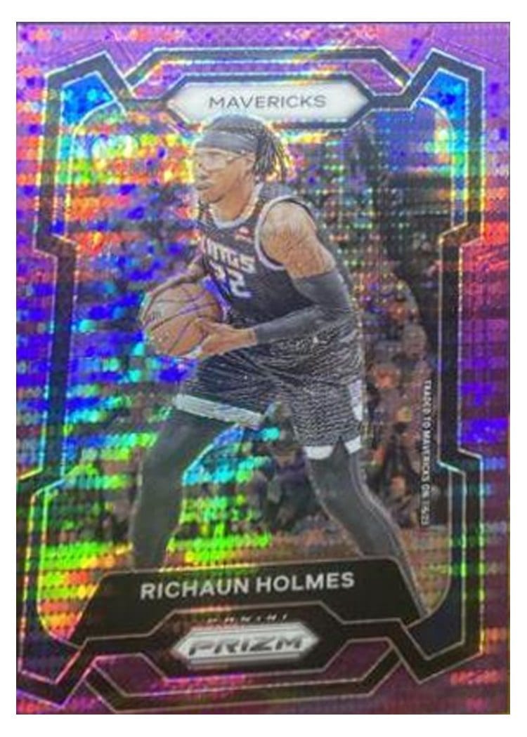 2023-24 Panini Prizm Base Set Richaun Holmes Purple Pulsar #212 card