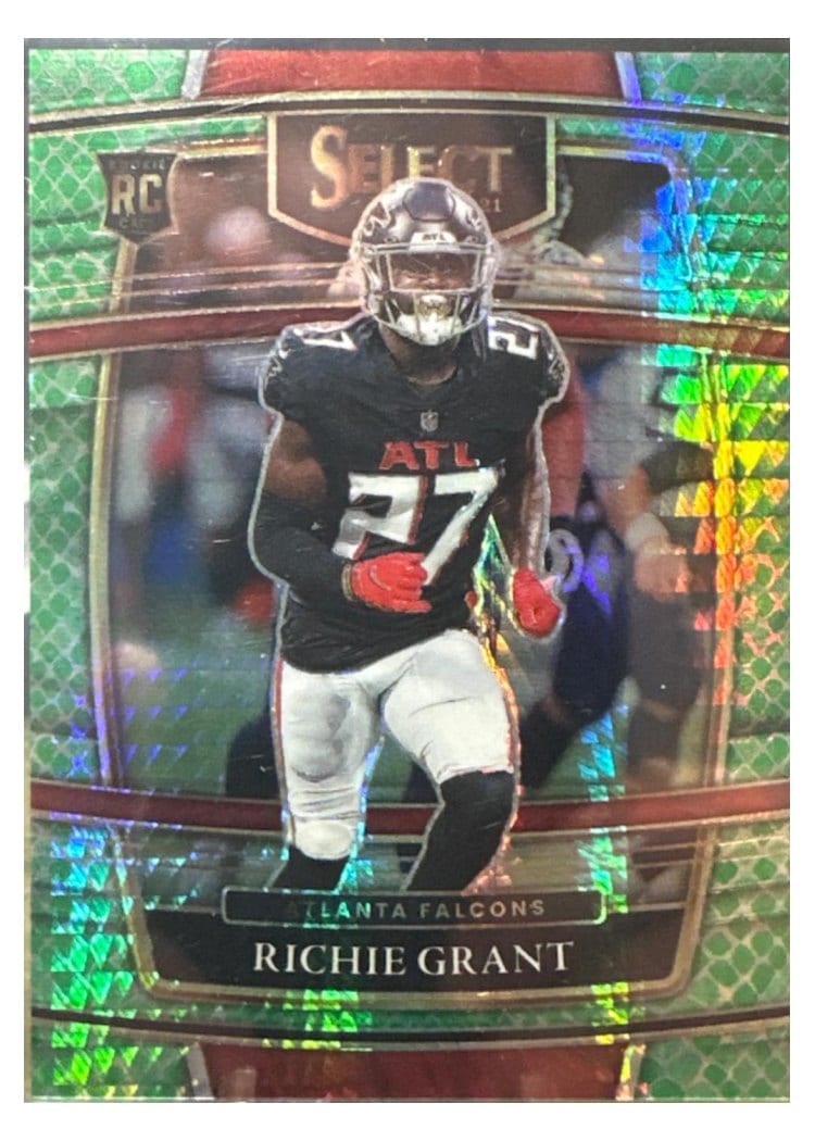 2021 Panini Select Base Set Richie Grant #90 card