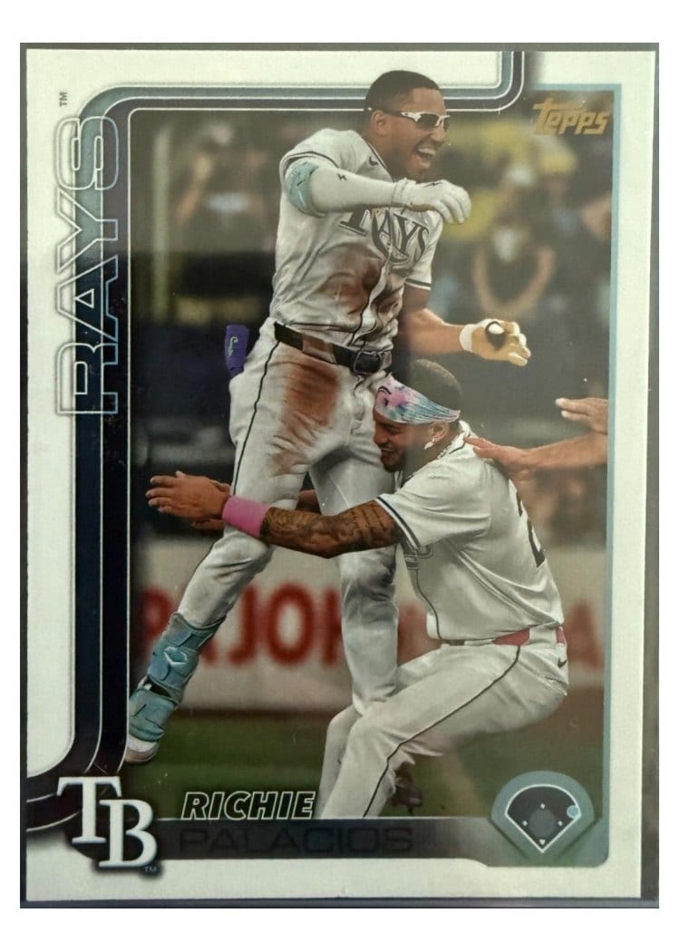 2025 Topps Base Set Richie Palacios #124 card