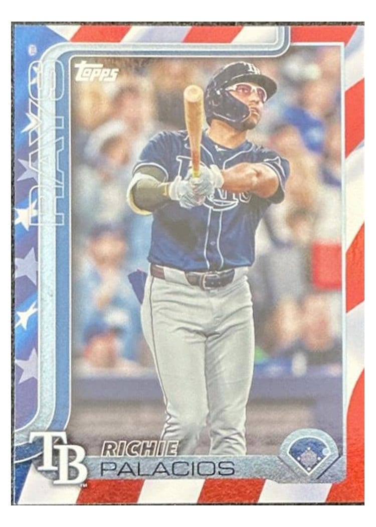 2025 Topps Base Set Richie Palacios #124 card