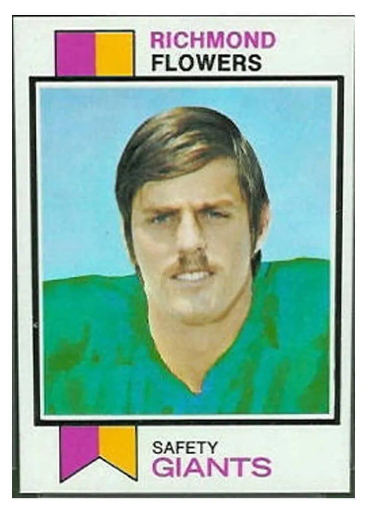 1973 Topps Richmond Flowers #166 card