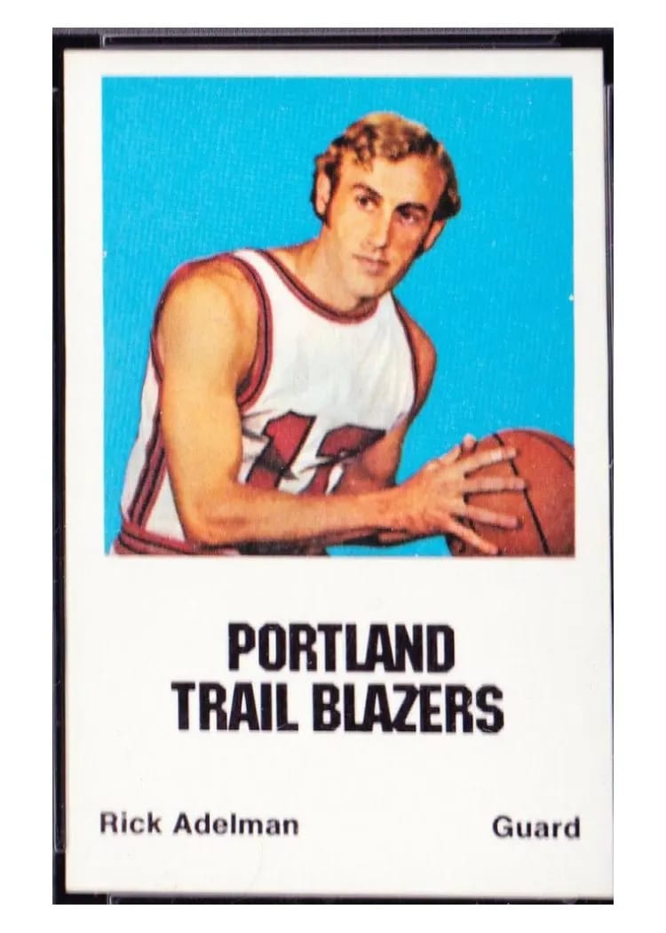 1972 Comspec Rick Adelman card