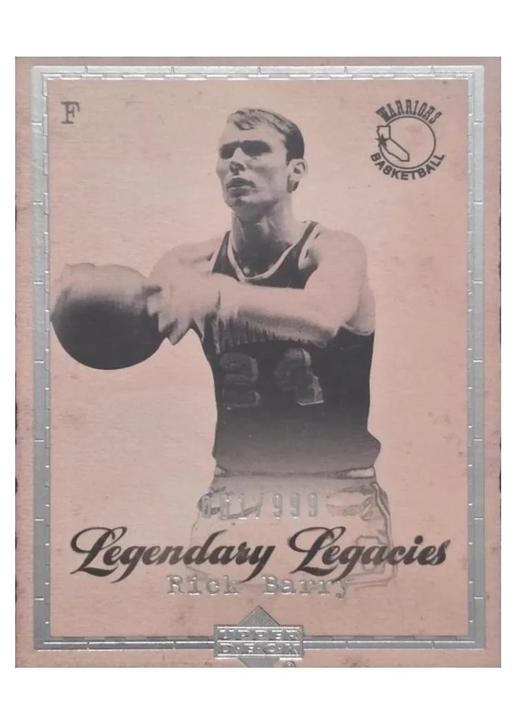 2007 Upper Deck Artifacts Rick Barry #194 card