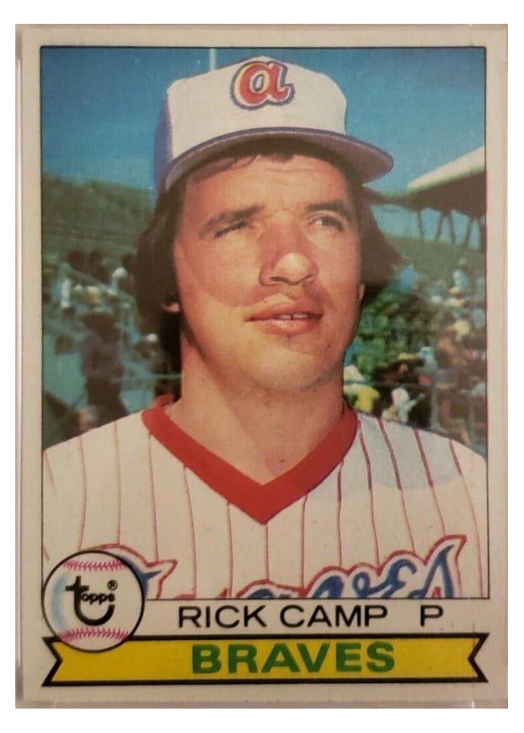 1979 Topps Rick Camp #105 card