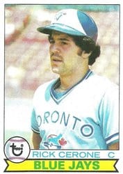 1979 Topps Base Set Rick Cerone #152 card