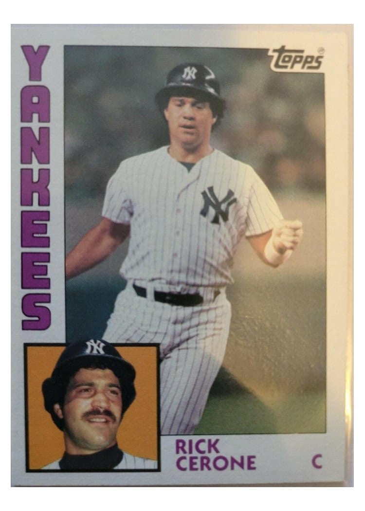 1984 Topps Rick Cerone #617 card