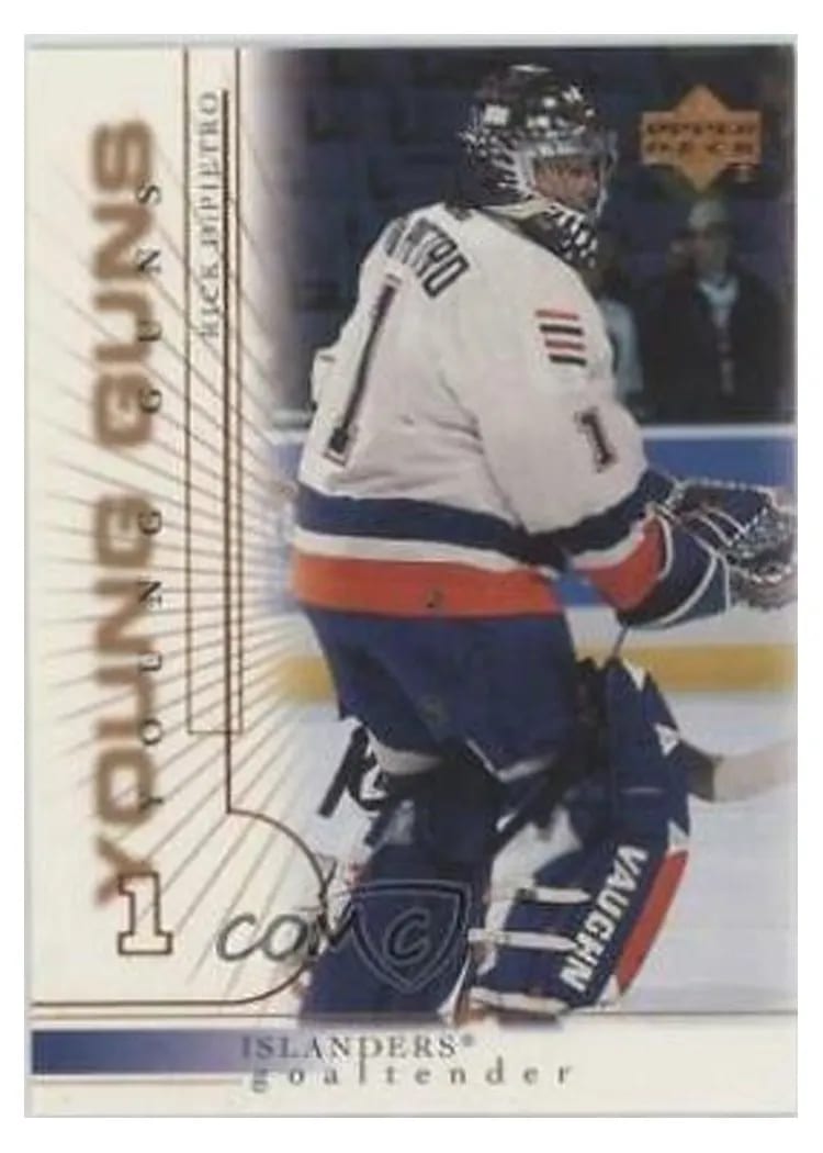 2000 Upper Deck Rick DiPietro #411 card