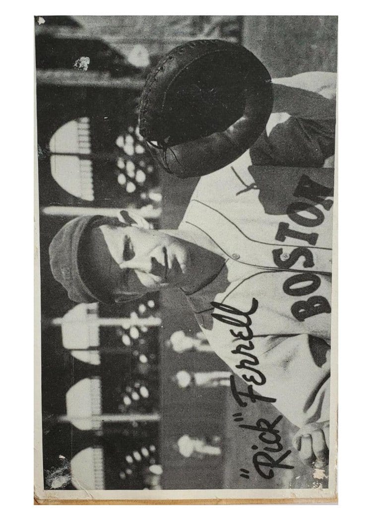 1936 Goudey Premiums 'Rick' Ferrell card