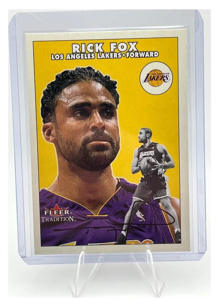 2000 Fleer Tradition Rick Fox #12 card
