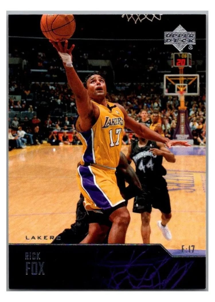 2003 Upper Deck Rick Fox #124 card