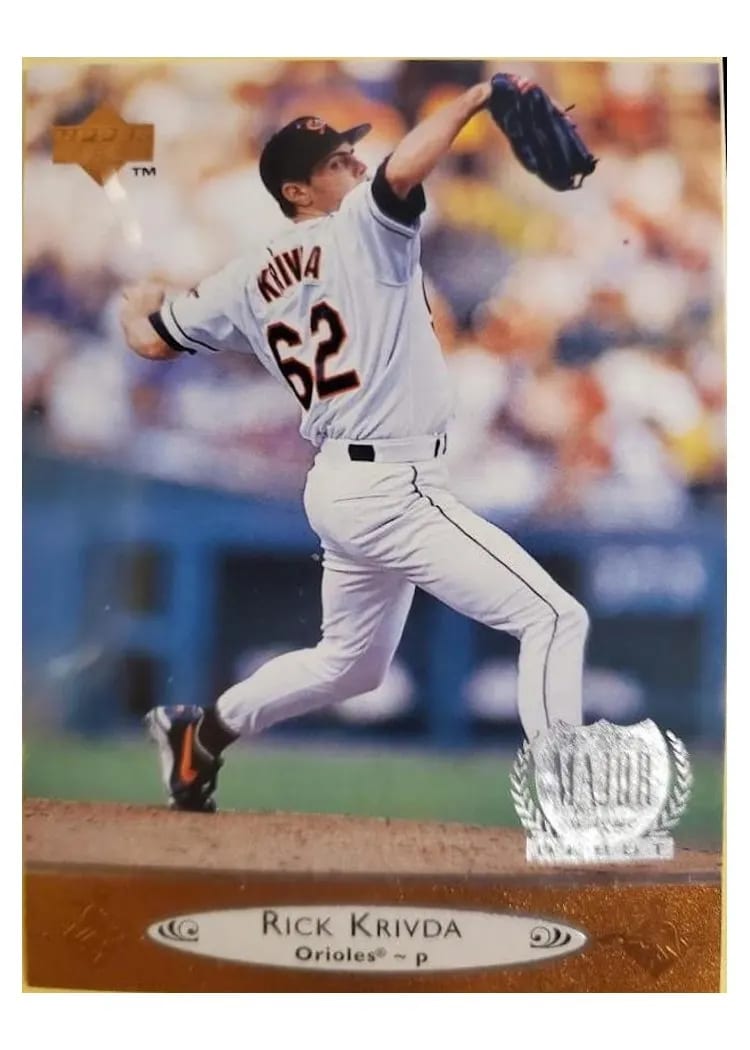 1996 Upper Deck Rick Krivda #16 card