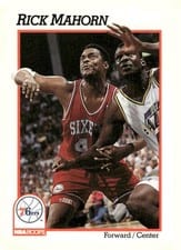 1991-92 Hoops Base Set Rick Mahorn #162