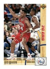 1991-92 Upper Deck Base Set Rick Mahorn #42