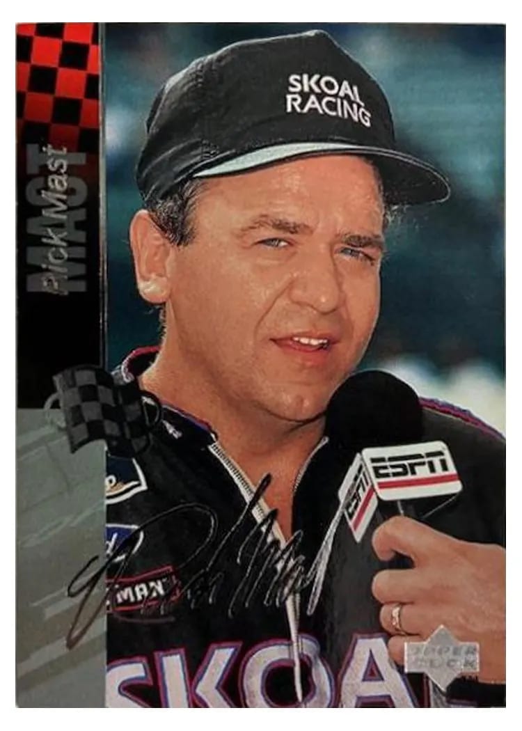 1995 Upper Deck Rick Mast #10 card
