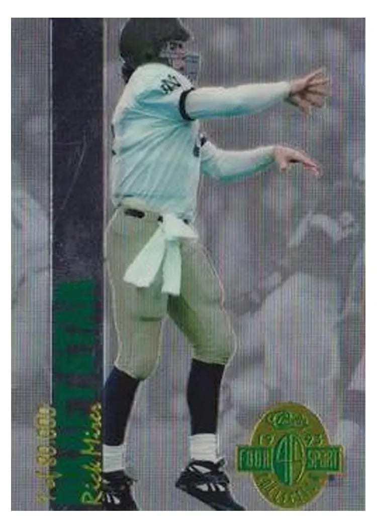 1993 Classic Draft Stars Rick Mirer #DS49 card