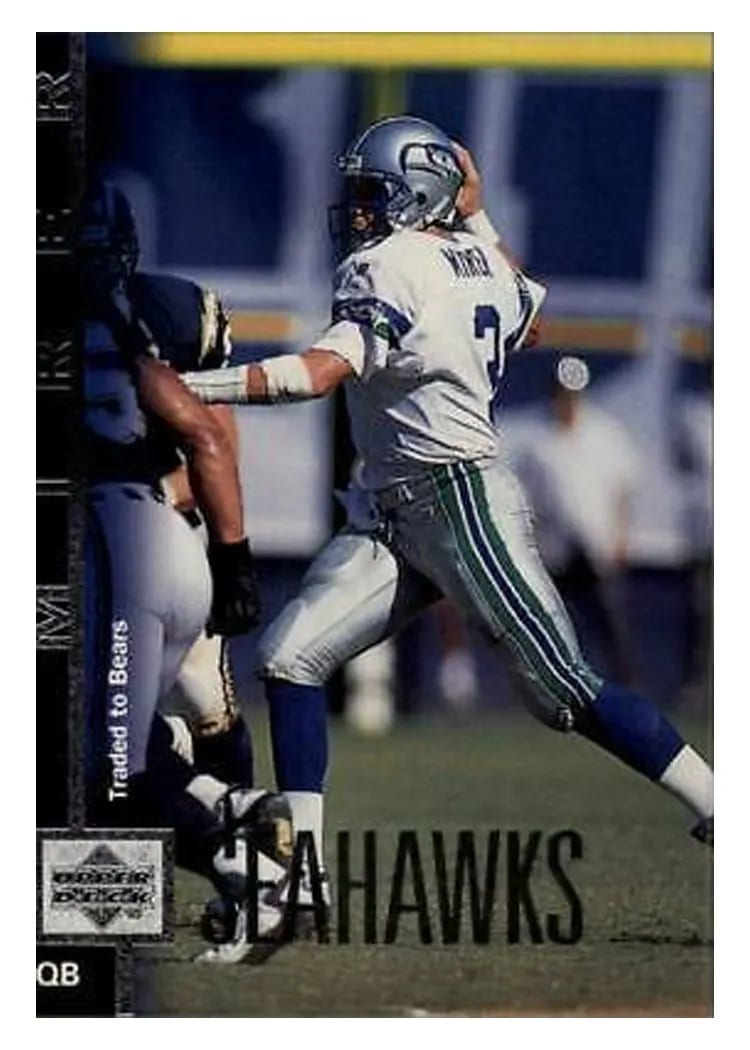 1997 Upper Deck Rick Mirer #64 card