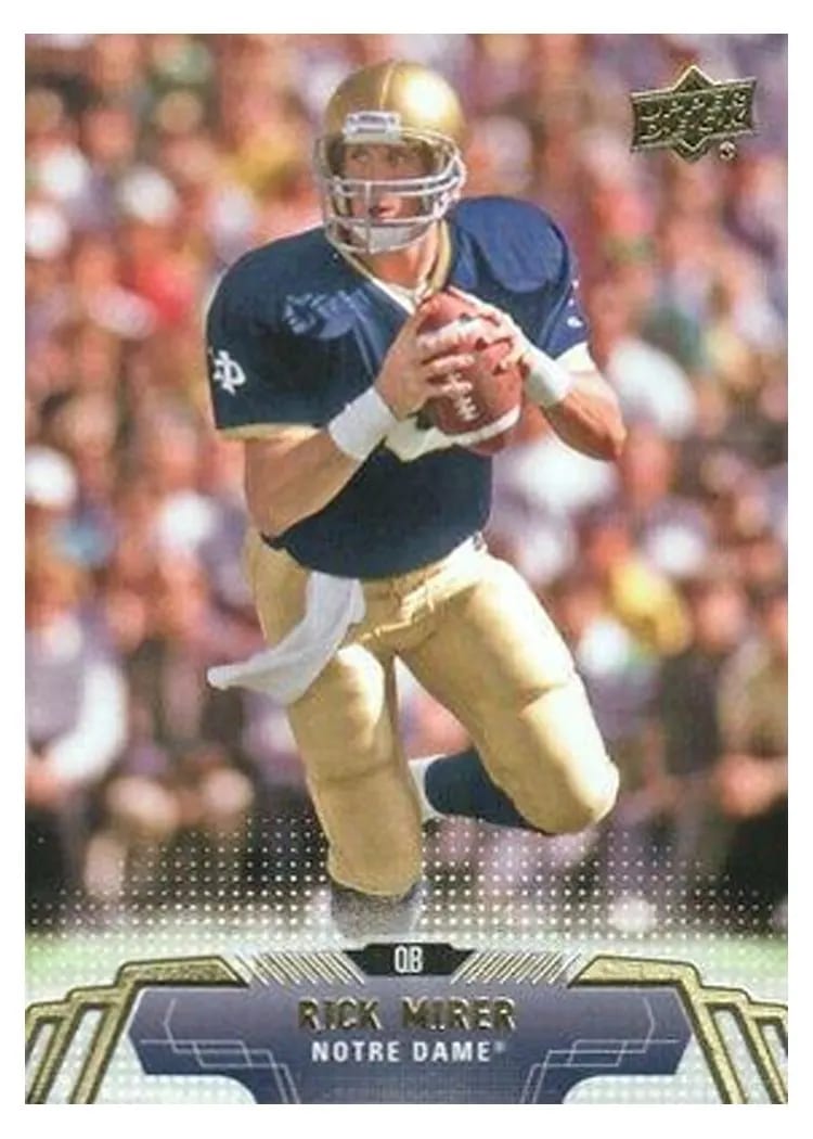 2014 Upper Deck Rick Mirer #36 card