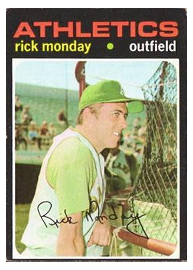 1971 Topps Rick Monday #135 card