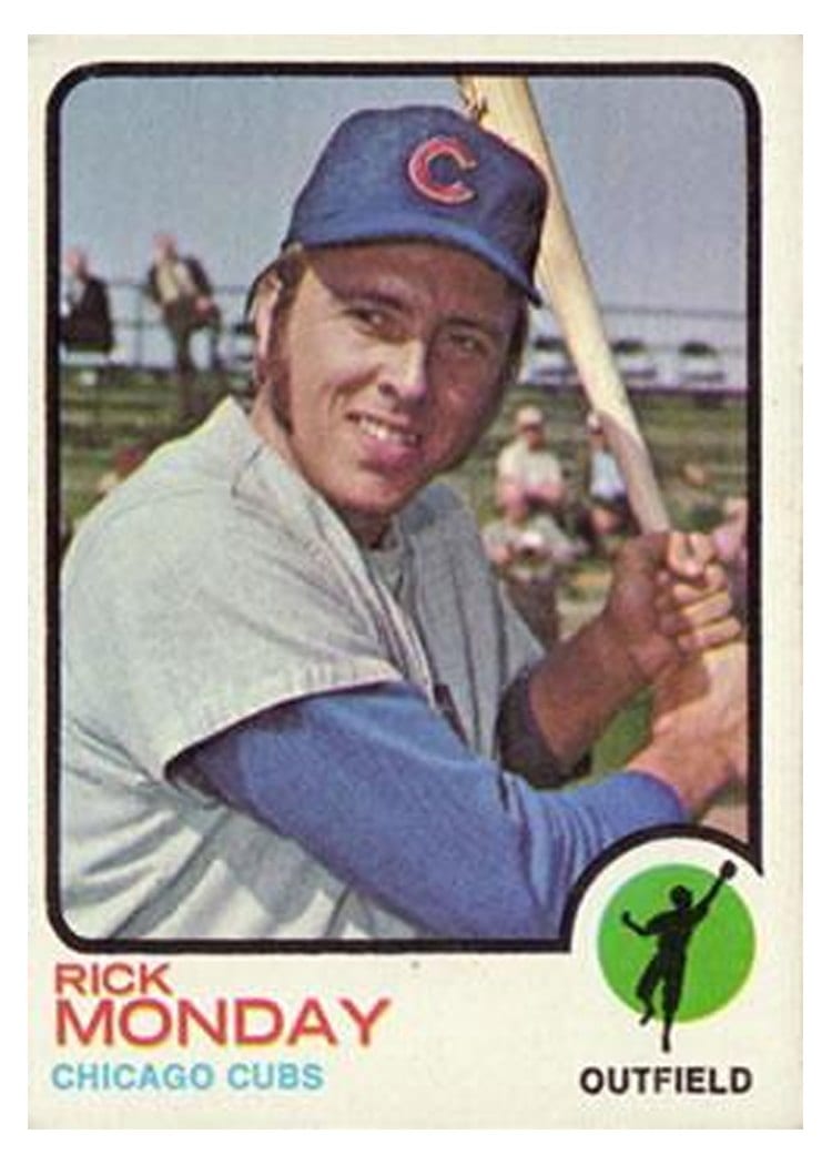 1973 Topps Rick Monday #44