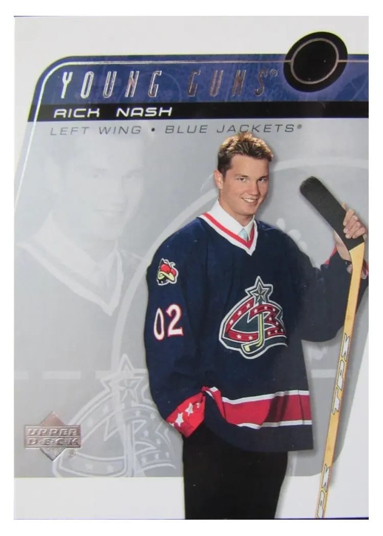 2002 Upper Deck Rick Nash #232 card