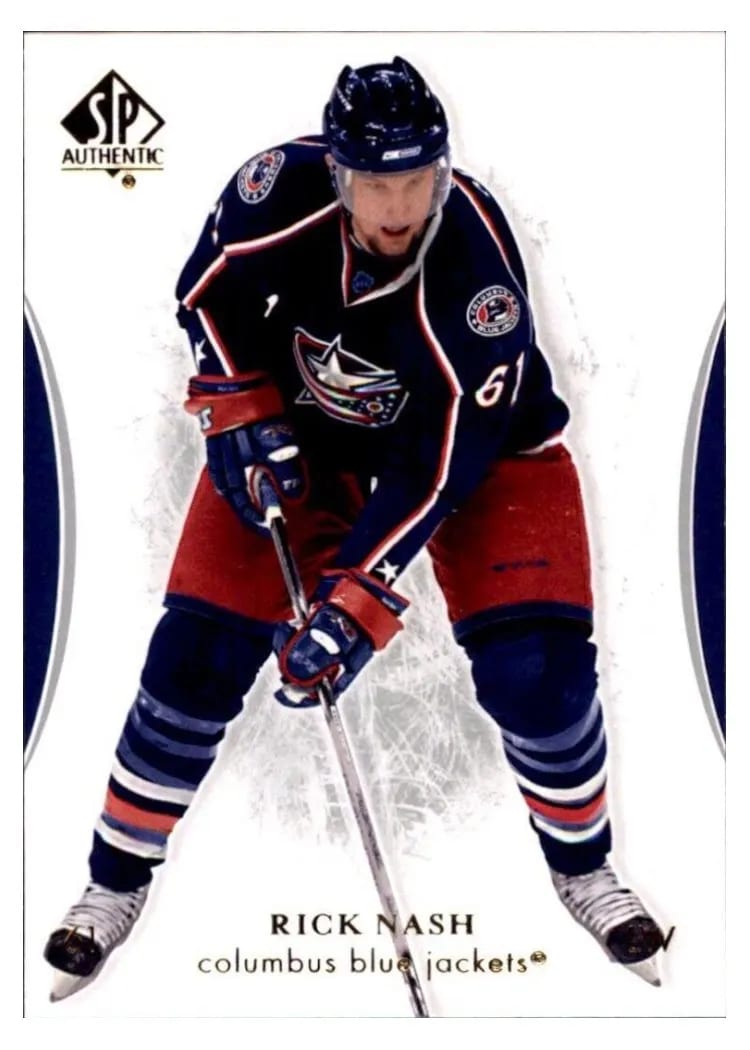 2007 SP Authentic Rick Nash #63 card