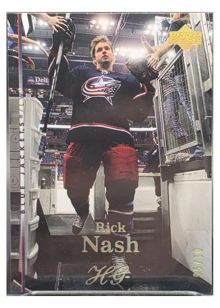 2007 Upper Deck Rick Nash #20 card
