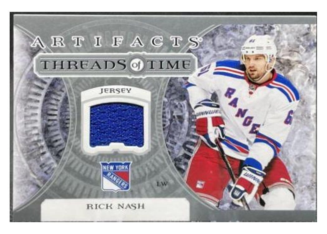 2022-23 Upper Deck Artifacts Threads of Time Rick Nash #TT-RN card