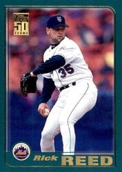 2001 Topps Base Set Rick Reed #103 card