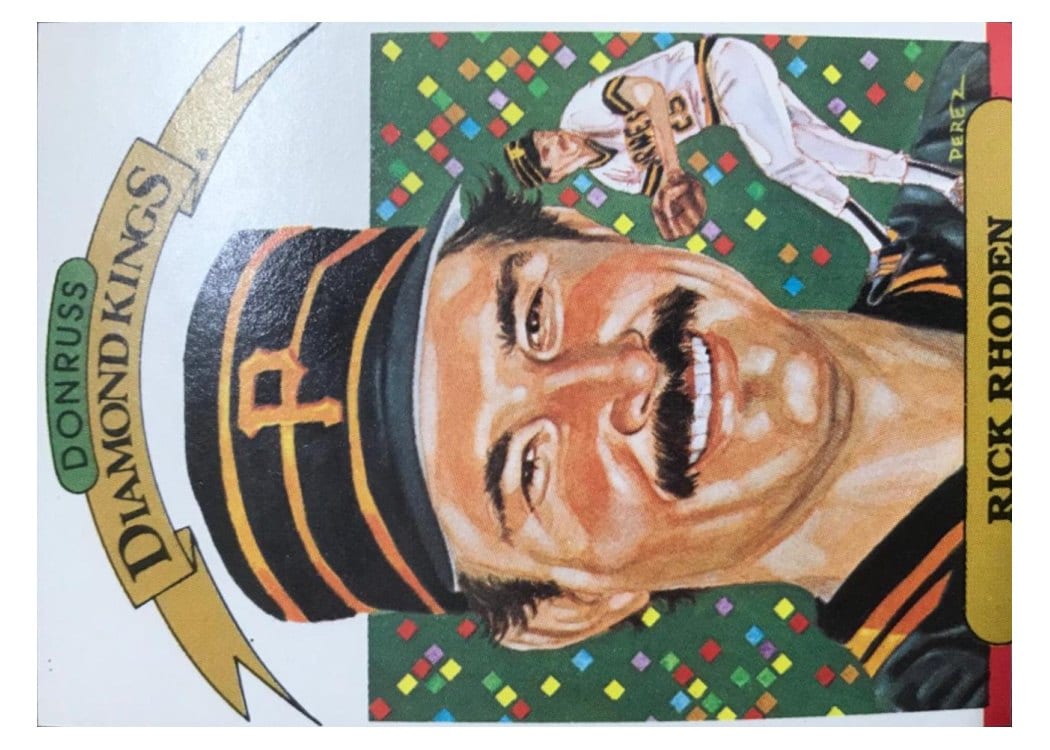 1987 Donruss Rick Rhoden #10 card