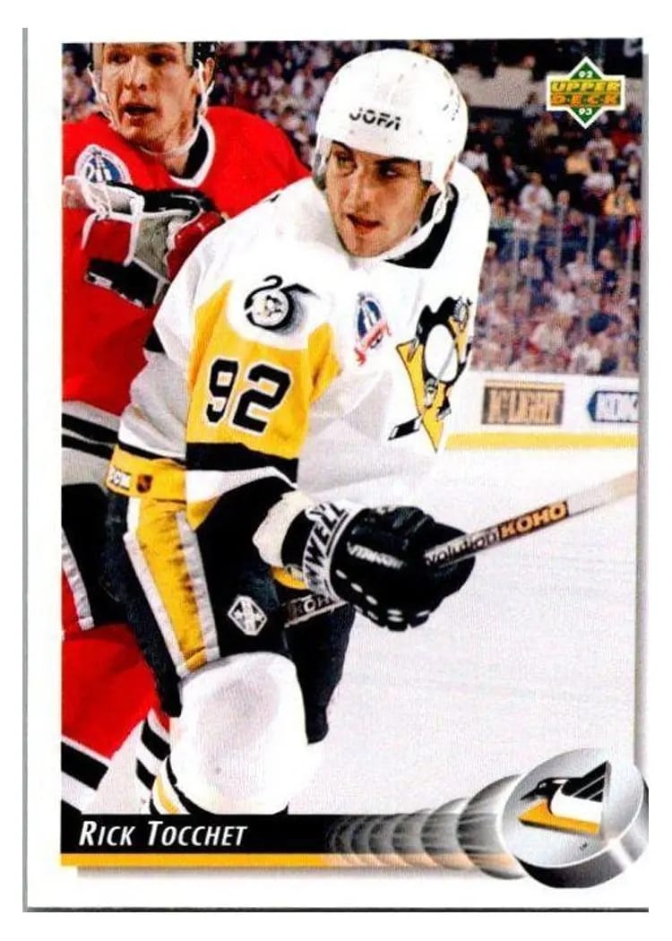 1992 Upper Deck Rick Tocchet #238 card