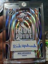 2024 Panini Zenith High Point Signatures Rick Upchurch #HPS-RUH card