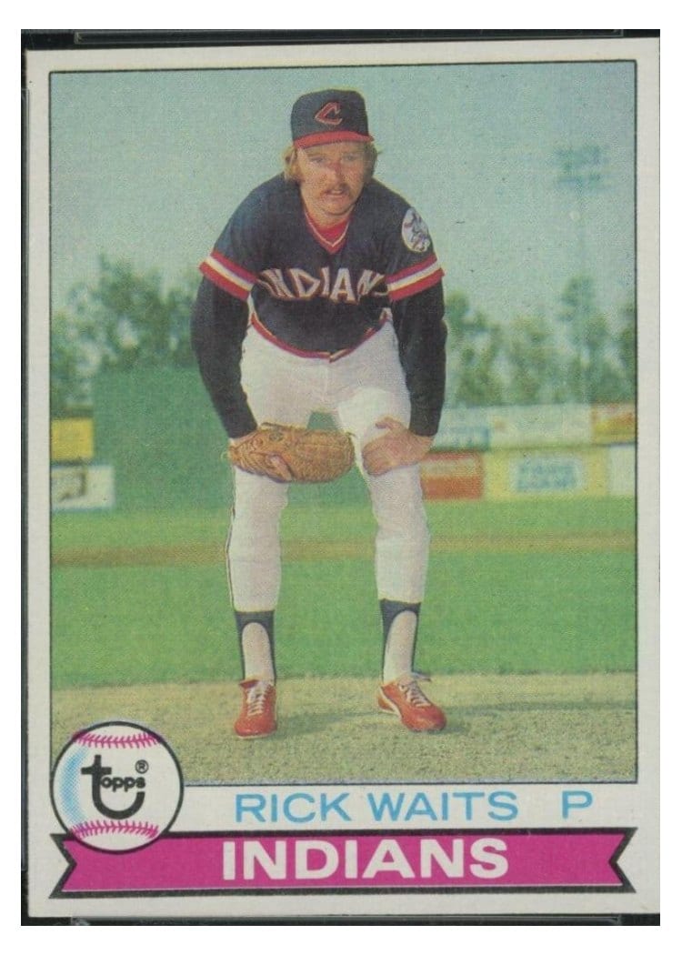 1979 Topps Rick Waits #484 card