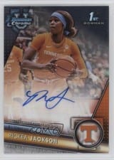 2023-24 Bowman University Chrome Bowman Chrome Prospects Autographs Rickea Jackson #BCPA-RJA card