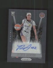 2024 Panini Prizm WNBA Throwback Signatures Rickea Jackson #TB-RJ card