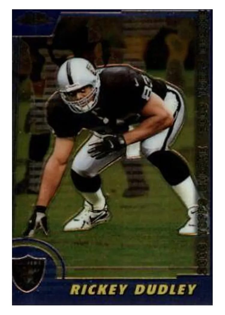 2000 Topps Chrome Rickey Dudley #63 card
