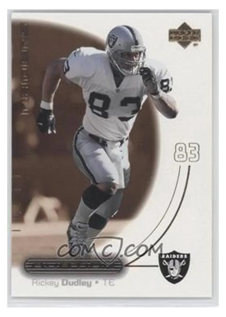 2000 Upper Deck Ovation Rickey Dudley #42 card
