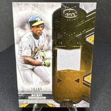 2024 Topps Tier One Legend Relics Rickey Henderson #T1LR-RH card