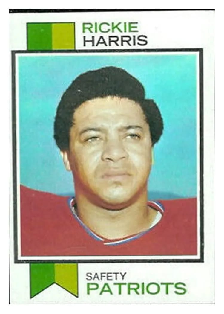 1973 Topps Rickie Harris #496 card