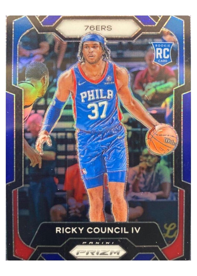2023-24 Panini Prizm Base Set Ricky Council IV #294 card