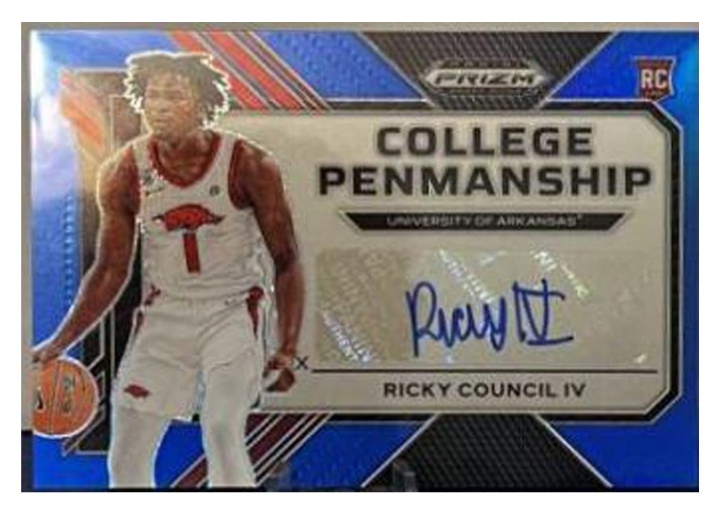 2023-24 Panini Prizm Base Set Ricky Council IV #294 card