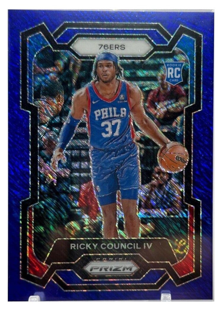 2023-24 Panini Prizm Base Set Ricky Council IV #294 card
