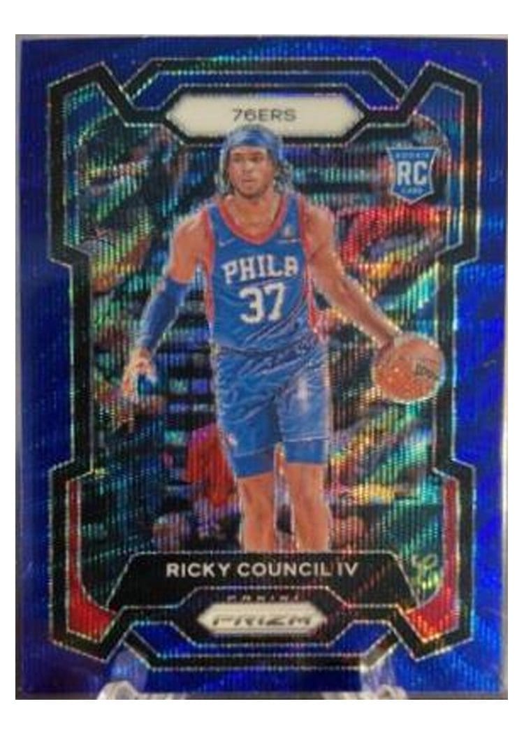 2023-24 Panini Prizm Base Set Ricky Council IV #294 card