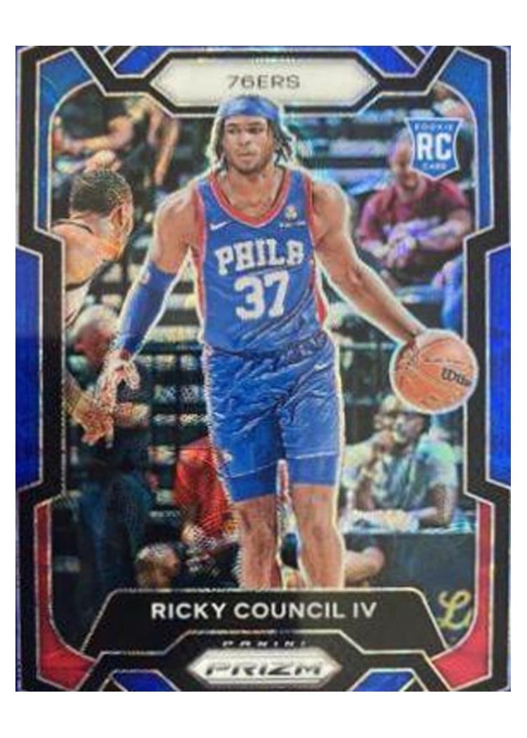2023-24 Panini Prizm Base Set Ricky Council IV #294 card