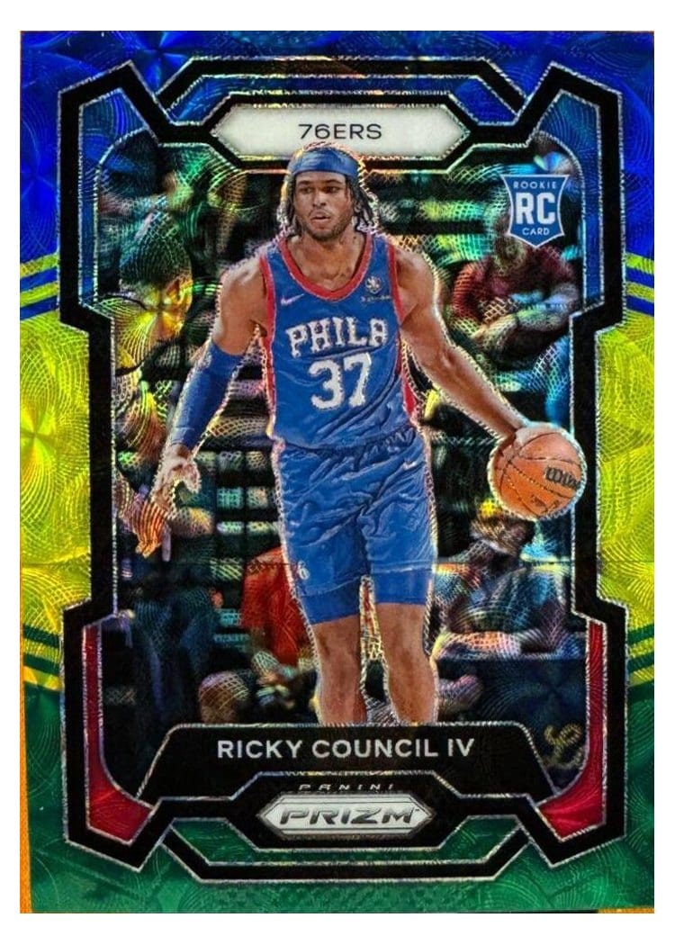 2023-24 Panini Prizm Base Set Ricky Council IV #294 card